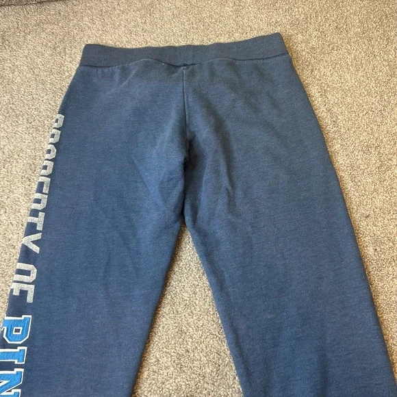vtg y2k Victorias Secret Pink Sweatpants Womens Small Property Of Pink 98 Peace - Picture 4 of 16